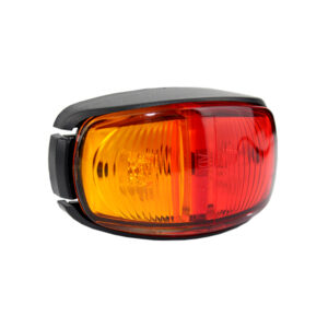 LED Side Marker 60 x 35mm M/Volt Red/Amber