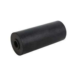 Rubber Roller Bilge Roller 6" 17mm Bore Black