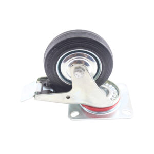 Casters 4" General Purpose Swivel Braked