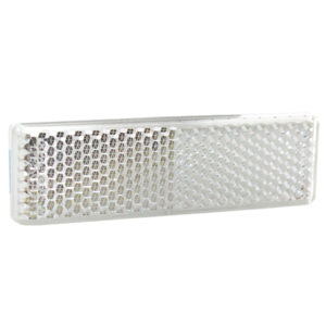 Reflector Stick On Clear 75 x 22mm