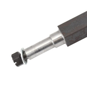 Axle 50mm Square Natural Parallel