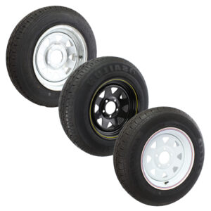 Trailer 15" Wheels Rim and Tyre Fitted