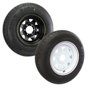 Trailer 16" Wheels Rim and Tyre Fitted